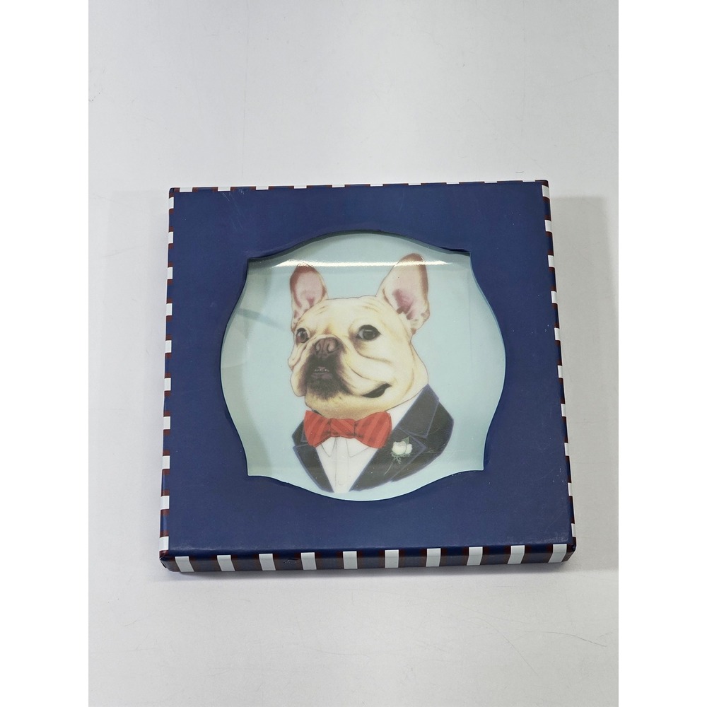 Galison The‎ Berkley Bestiary Animal Portraits Porcelain Tray French Bulldog Tux